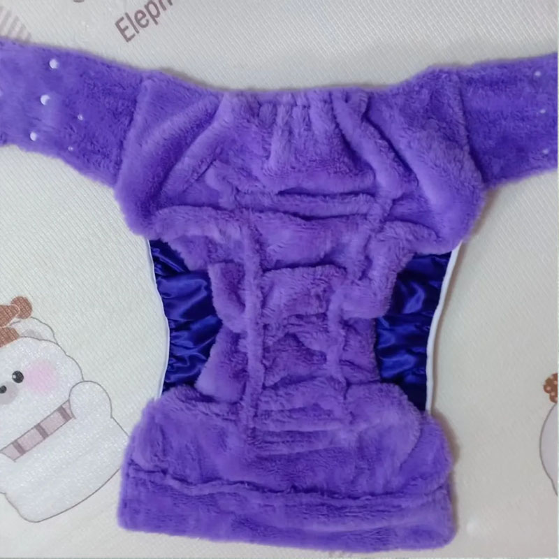 Diapering - Conejo visón terciopelo ABDL adulto bebé