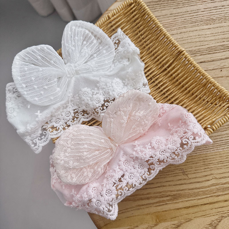 Diadema de encaje con lazo gra - Baby Gear reseña y precio
